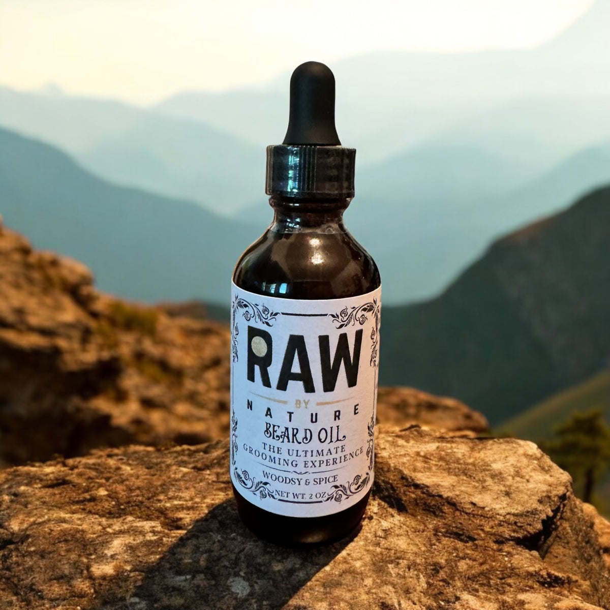 Raw By Nature Raw (Woodsy & Spice) Beard Oil Bundle