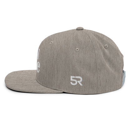 Raw & Rare Brand 5R Snapback Hat