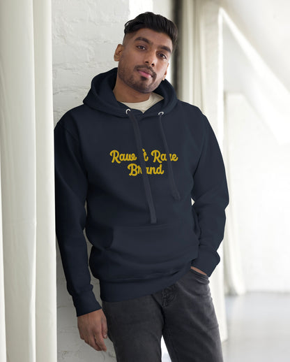 Raw & Rare Brand Cursive Hoodie