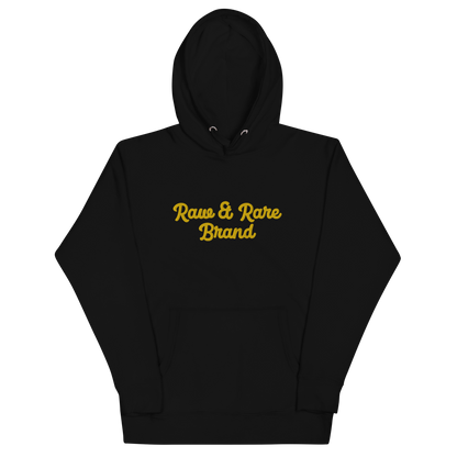 Raw & Rare Brand Cursive Hoodie