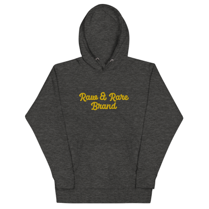 Raw & Rare Brand Cursive Hoodie