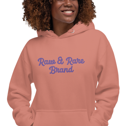 Raw & Rare Brand Ladies Cursive Hoodie