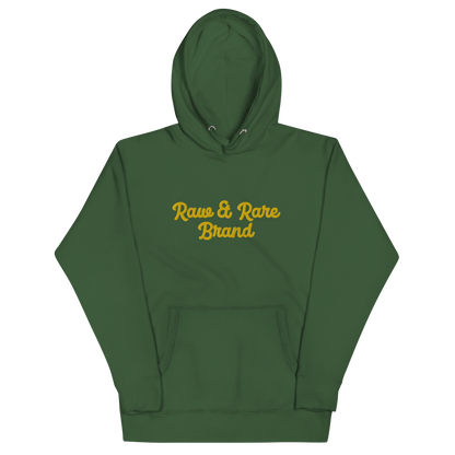 Raw & Rare Brand Cursive Hoodie