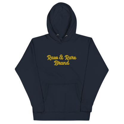 Raw & Rare Brand Cursive Hoodie