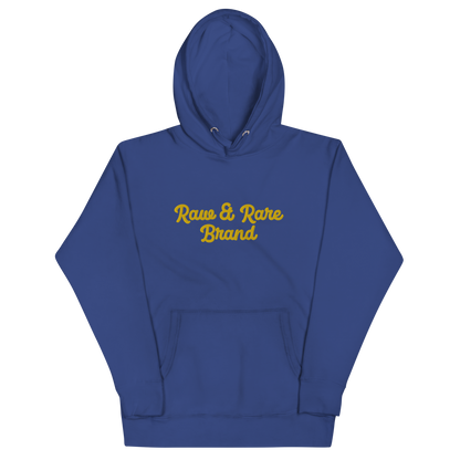 Raw & Rare Brand Cursive Hoodie